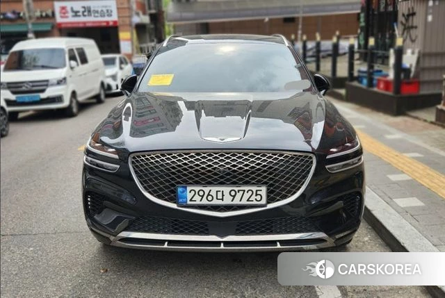 Genesis GV70 2021 Черный из Кореи
