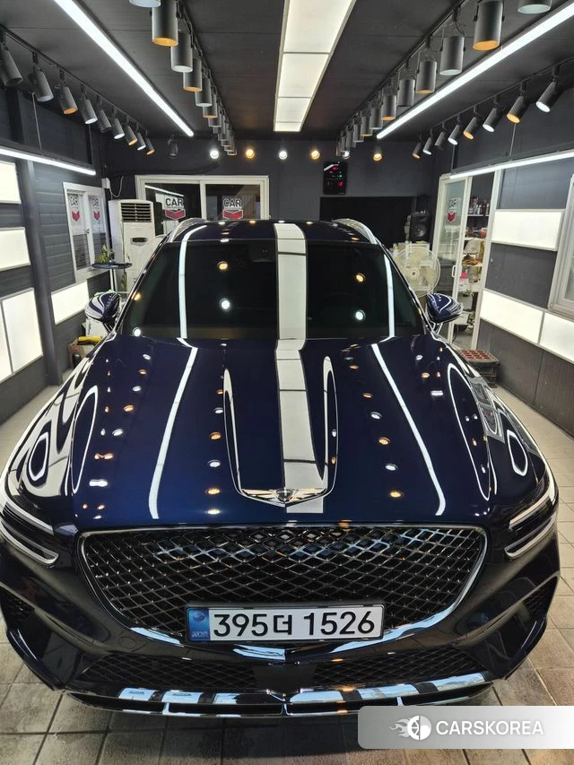 Genesis GV70 2021 Синий из Кореи