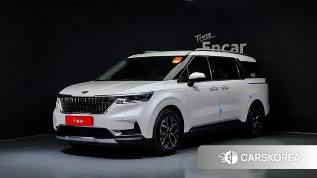 Kia Carnival 4th generation 2021 Белый из Кореи