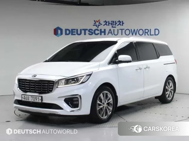 Kia The New Carnival 2018 Белый из Кореи