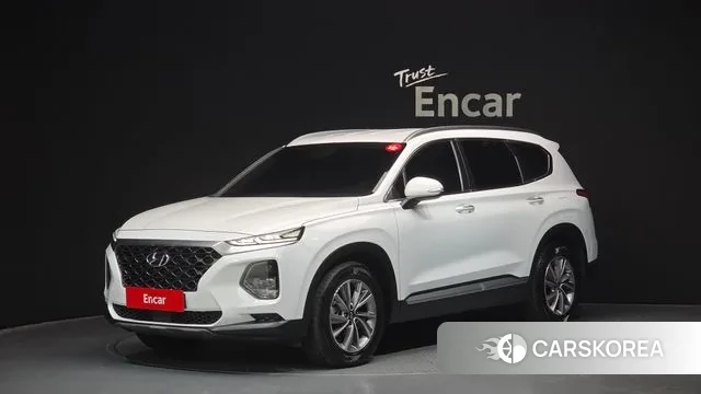 Hyundai Santa Fe TM 2020 Белый из Кореи