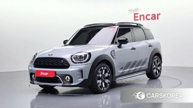 Mini Cooper S Countryman 2022 Серебристо-серый из Кореи