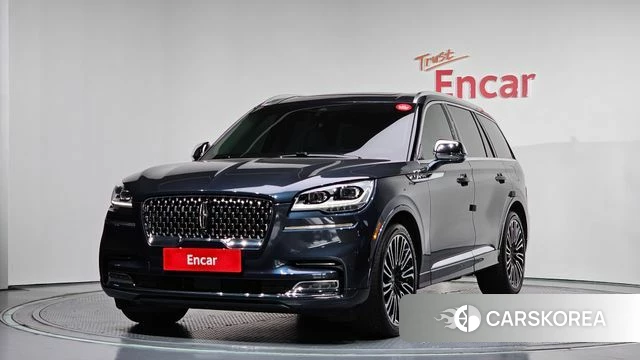 Lincoln Aviator 2nd generation 2020 Синий из Кореи