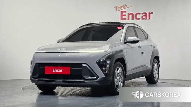 Hyundai Kona Hybrid (SX2) 2024 Серебристо-серый из Кореи