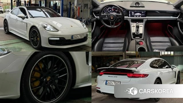 Porsche Panamera (971) 2019 Белый из Кореи