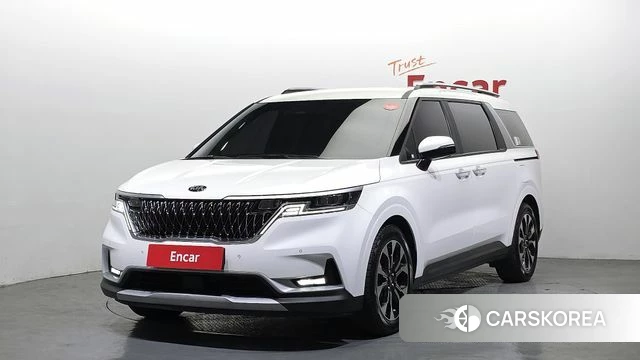 Kia Carnival 4th generation 2021 Белый из Кореи