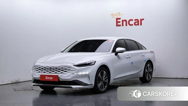 Kia K8 Hybrid 2022 Белый из Кореи