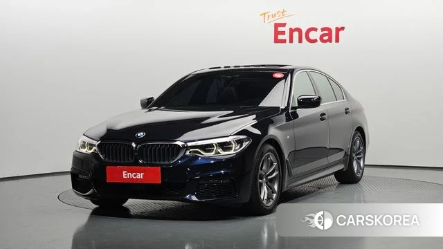 BMW 5 Series (G30) 2019 Черный из Кореи