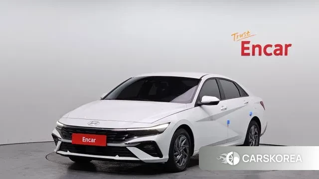 Hyundai The New Avante (CN7) 2024 Белый из Кореи