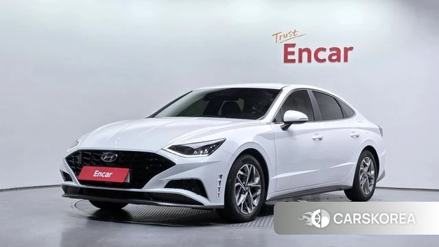 Hyundai Sonata (DN8) 2021 Белый из Кореи