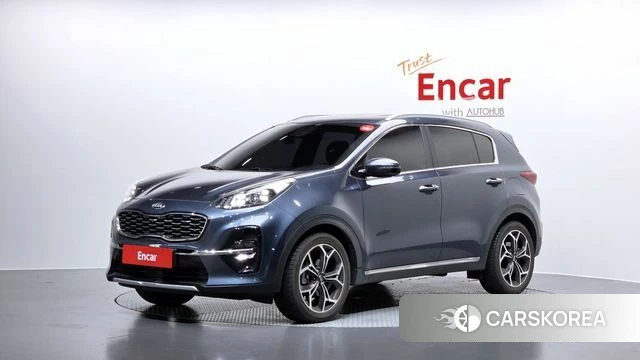 Kia Sportage The Bold 2020 Синий из Кореи