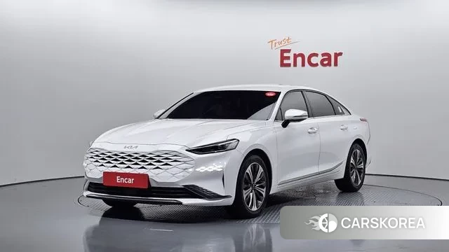 Kia K8 Hybrid 2022 Белый из Кореи