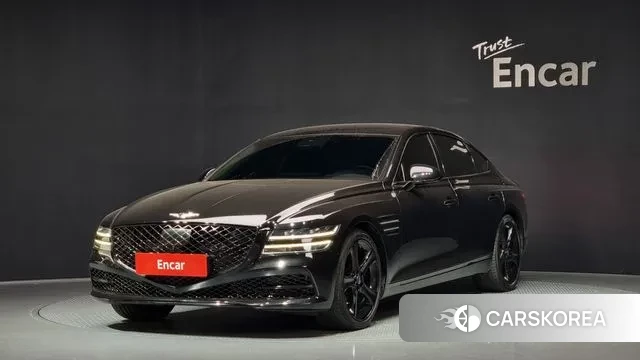 Genesis G80 (RG3) 2020 Черный из Кореи