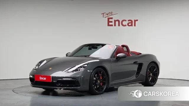 Porsche 718 Boxster 2019 Серый из Кореи