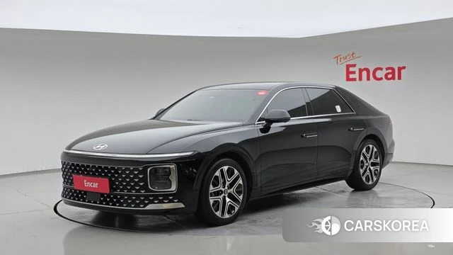 Hyundai Grandeur Hybrid (GN7) 2023 Черный из Кореи
