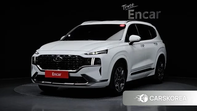 Hyundai The New Santa Fe 2022 Белый из Кореи