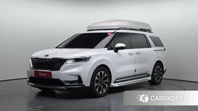 Kia Carnival 4th generation 2021 Белый из Кореи