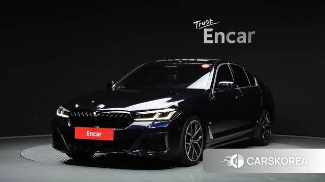 BMW 5 Series (G30) 2021 Черный из Кореи