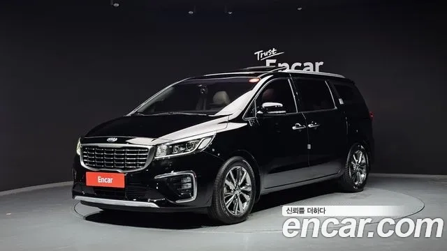 Kia The New Carnival 2019 Черный из Кореи