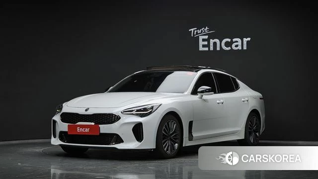 Kia Stinger 2018 Белый из Кореи