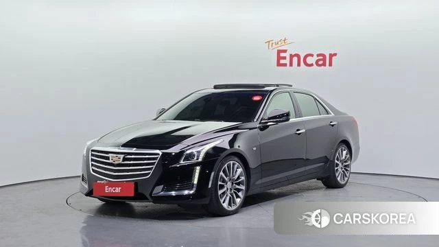 Cadillac CTS 3rd generation 2018 Черный из Кореи