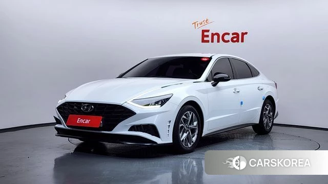 Hyundai Sonata (DN8) 2020 Белый из Кореи