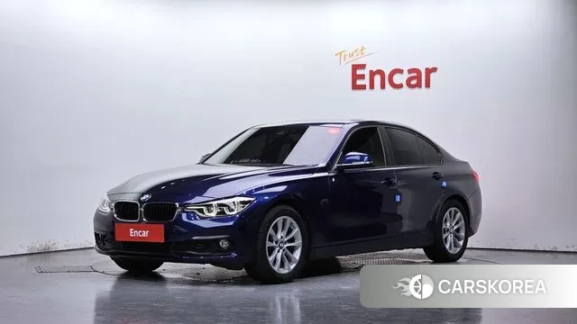 BMW 3 Series (F30) 2018 Синий из Кореи