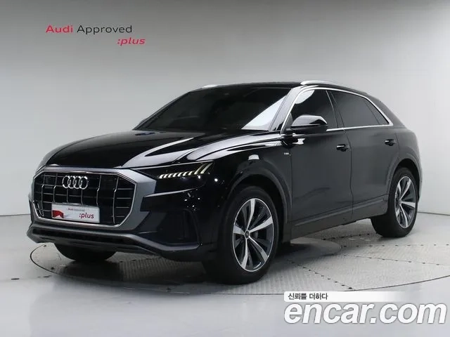 Audi Q8 (4M) 2022 Черный из Кореи