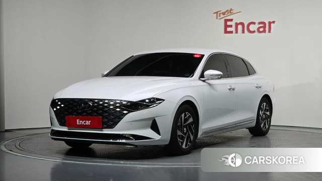 Hyundai The New Grandeur IG Hybrid 2019 Белый из Кореи