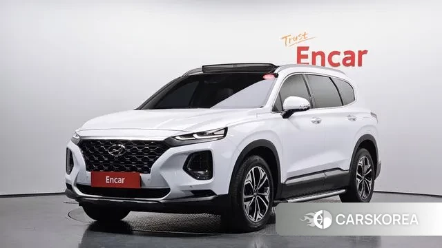 Hyundai Santa Fe TM 2019 Белый из Кореи