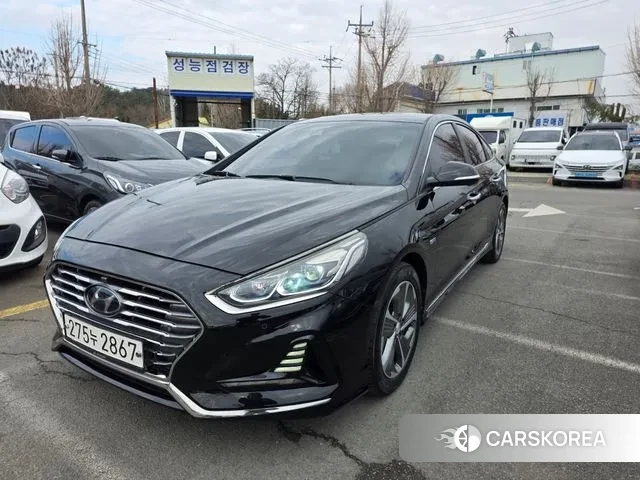 Hyundai Sonata New Rise Hybrid 2019 Черный из Кореи