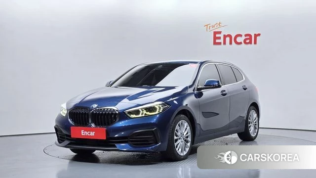 BMW 1 Series (F40) 2021 Синий из Кореи