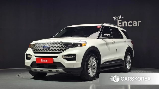 Ford Explorer 6th Generation 2021 Белый из Кореи