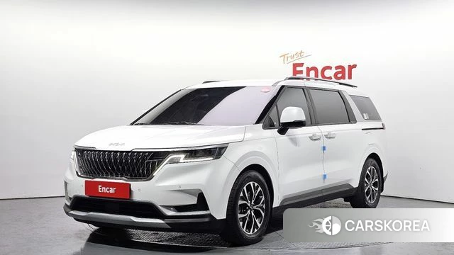 Kia Carnival 4th generation 2023 Белый из Кореи
