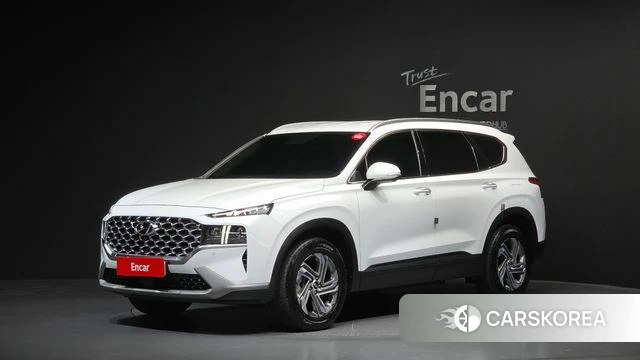 Hyundai The New Santa Fe 2021 Белый из Кореи