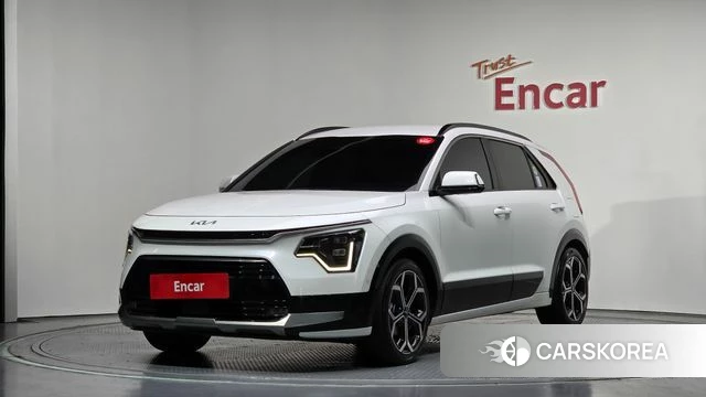 Kia Di Ol Nu Niro 2022 Белый из Кореи