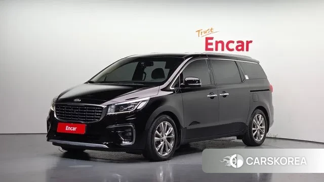 Kia The New Carnival 2019 Черный из Кореи