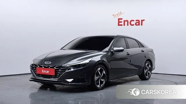 Hyundai Avante (CN7) 2021 Золотой из Кореи