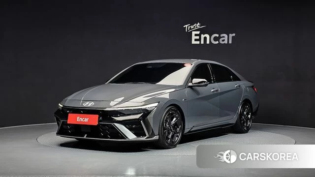 Hyundai The New Avante (CN7) 2024 Серый из Кореи