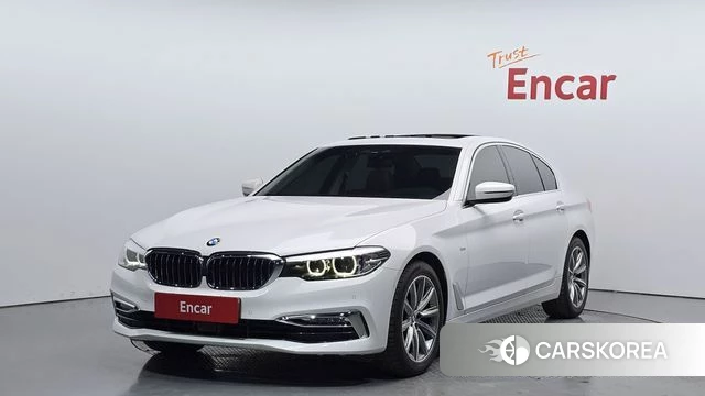 BMW 5 Series (G30) 2018 Белый из Кореи