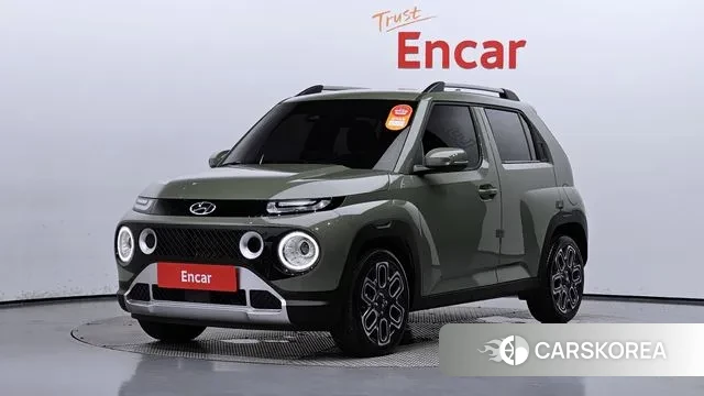 Hyundai Casper 2023 Светло-зеленый из Кореи