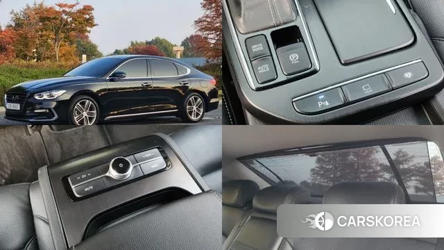 Hyundai Grandeur IG 2018 Черный из Кореи