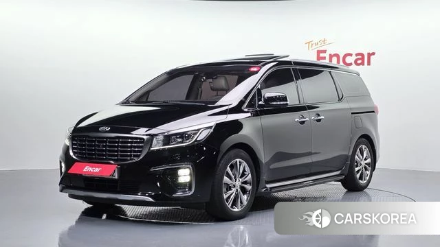 Kia The New Carnival 2019 Черный из Кореи