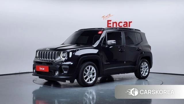 Jeep Renegade 2020 Черный из Кореи