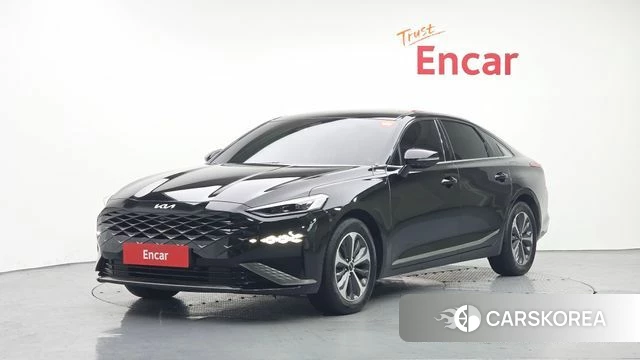 Kia K8 Hybrid 2022 Черный из Кореи