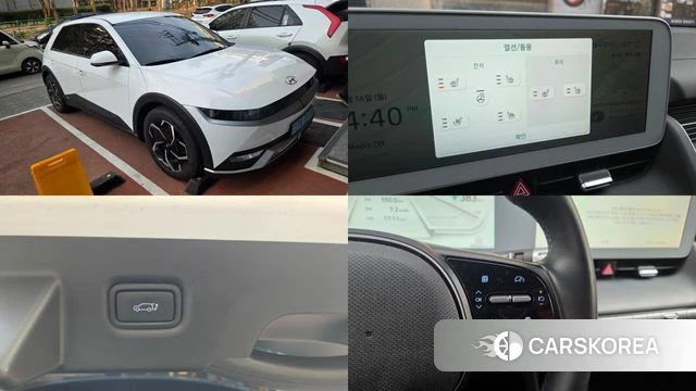 Hyundai Ionic 5 2022 Белый из Кореи