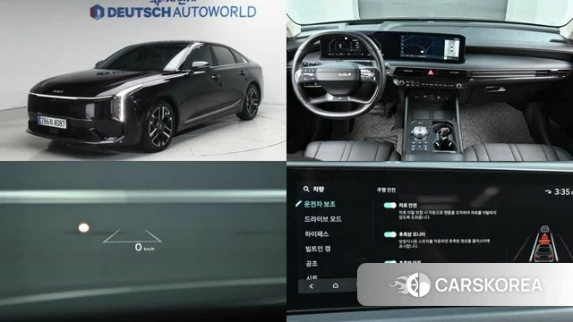 Kia The New K8 2025 Черный из Кореи