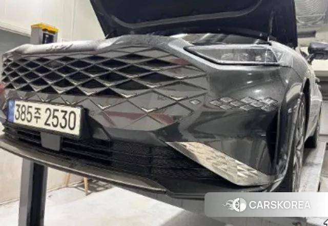 Kia K8 2022 Серый из Кореи