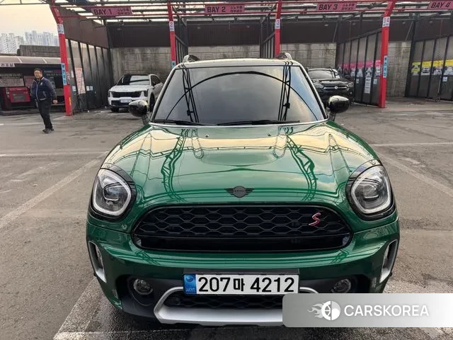 Mini Cooper S Countryman 2023 Зеленый из Кореи