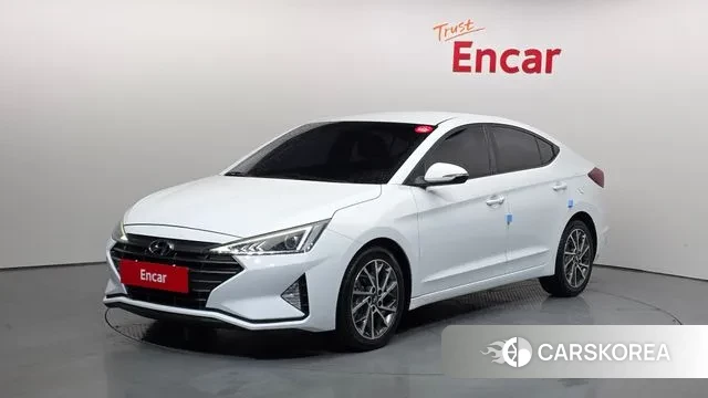 Hyundai The New Avante AD 2019 Белый из Кореи